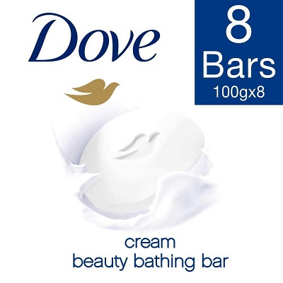 India Desire : Buy Dove Cream Beauty Bathing Bar, 100g (Pack of 8) At Rs. 321 from Amazon 